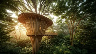 Ditch Luxury Resorts For Eco Friendly Bamboo Treehouses In Wayanad