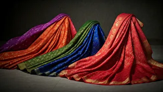 Saree Soiree: Four Exquisite Drapes Celebrating Indian Heritage and Modern Style