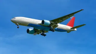 A Plane Circling Before Landing May Be Waiting For Clearance