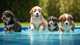 Organizing Society Splash Gatherings Keeps Summer Puppies Fit Easily