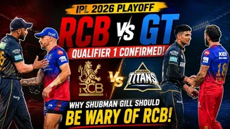 IPL 2026 Playoff: RCB vs GT Qualifier 1 Confirmed; Why Shubman Gill Should Fear Rajat Patidar-led Side