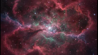 The Crimson Nebula Is More Than A Pretty Picture