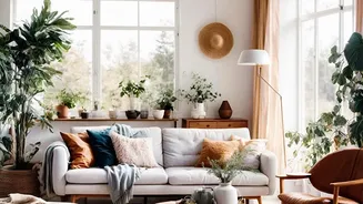 Earthy Interiors Are Becoming The Go-To Style For Compact Flats
