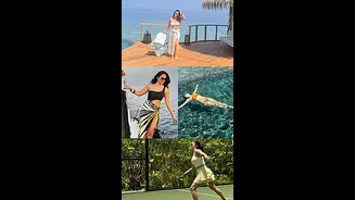 'Vacay With Mini': Kiara Advani Enjoys Off Days With Daughter In Maldives; Stuns In Breezy Looks