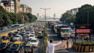 Mumbai stops heavy vehicles in peak hours, South Mumbai access cut to nights
