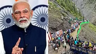 PM Modi wishes devotees as Amarnath Yatra begins