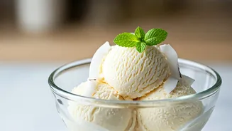 Effortless No-Churn Tender Coconut Ice Cream: A Healthy, Creamy Delight