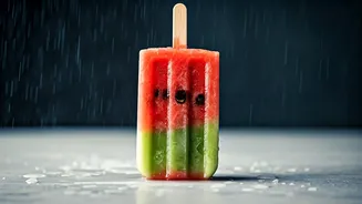 Upgrade Your Monsoon Snacking With 1 Ingredient Watermelon Popsicles