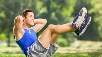 Bicycle Crunches and Russian Twists Add Rotational Work Prioritising Technique and Control
