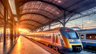 August Rail Travel Needs More Time than the Train Schedule Shows