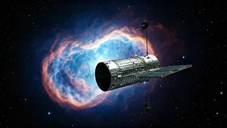 Hubble Telescope: Glimpses of a Stellar Companion