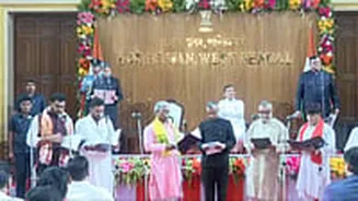 West Bengal Cabinet Expansion: Swapan Dasgupta, Tapas Roy Among 35 New Ministers Sworn In, Council Strength Rises To 41 Under CM Suvendu Adhikari |...
