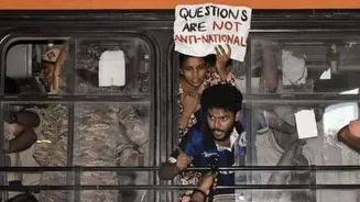 Delhi Police detain protesters against CEC, including Dhruv Rathee