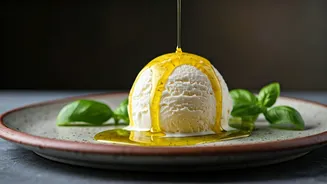Why You Need To Try Olive Oil On Ice Cream