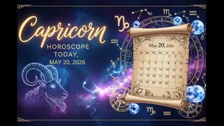 Capricorn Horoscope Today, May 20, 2026