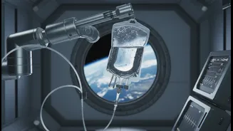 NASA's Anil Menon Will Test Space-Made IV Fluids Aboard The ISS