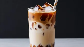 Biscoff Iced Latte Mixes Caramelised Spread With Coffee And Cold Milk: Warming Biscoff Into Milk Helps The Spread Dissolve Smoothly