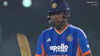 Sanju Samson flops again; dismissed for 6 runs vs New Zealand in 2nd T20I