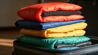 Save Extreme Bag Space Fitting Outerwear Enclosed In Sacks