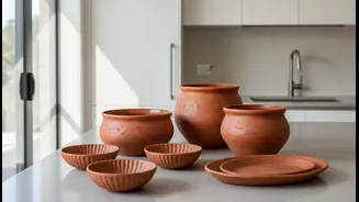 Terracotta Kitchenware Gets A Modern Twist Without Losing Its Handmade Charm