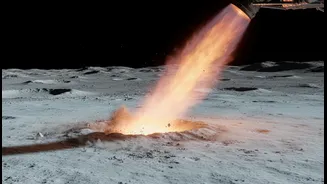 Moon-Lander Exhaust And Lunar Ice Means Space Readers, Mission Planners And Policy Students Should Plan Landing Zones And Propellants More Carefull...