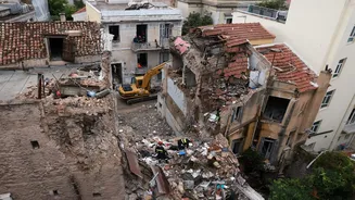 Athens blast near Acropolis kills 6, including 4 American tourists; gas leak suspected