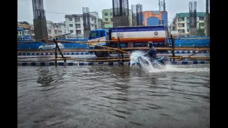 IMD warns of extremely heavy rain as Bay of Bengal system intensifies
