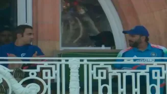IND vs ENG: సెంచరీ తర్వాత గంభీర్‌తో రోహిత్ శర్మ వాగ్వాదం!(వీడియో)