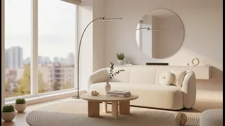 Rounded Pieces Can Reduce Sharp Corners In Busy Small Homes