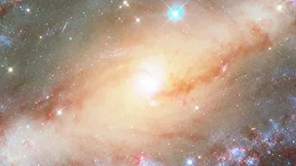 How Infrared Imagery Captures Complex Details Of Star Birth In Early Galaxies