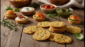 Why eco-conscious home chefs use sourdough discard to craft savoury shareable kitchen snacks