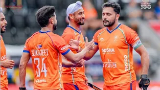India defend hockey gold, qualify for LA