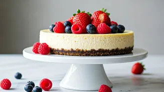 No Oven Needed For This Stunning Cheesecake