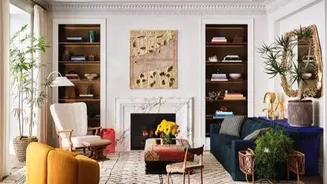 Mix vintage and modern furniture for a stylish space