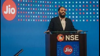 Jio Platforms IPO opens 21.4% higher, values company ₹12.6L/cr