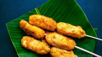 Young Hosts Serve Eco-Friendly Festive Feasts With Banana Leaves And Regional Organic Food