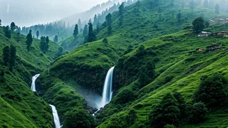 Ravangla Turns Into A Rainy Paradise