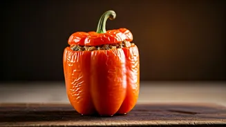Air Fryer Stuffed Bell Peppers Are Having A Viral Moment