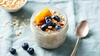 Overnight spelt: A breakfast you can prep ahead