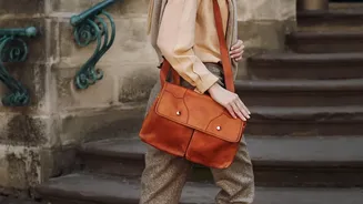 Satchels Bring Structure to Workwear and Organised Daily Carrying