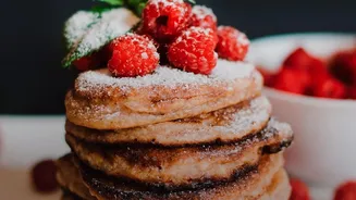 Rice Flour Can Turn Into Pancakes Puddings And Sweet Dumplings: Sweet Pancakes