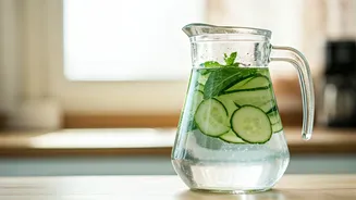 Cucumber Water Makes Plain Water Less Punishing