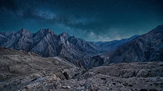 How High-Desert Topography Shield Spiti Valley Valleys From Distant Urban Light Pollution Nightly Glows