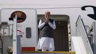 Modi reaches France for G7 Summit