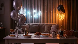 7 Cara Seru Rayakan Tahun Baru di Rumah!