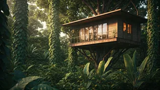 High Altitude Treehouse Stays Inside Spice Plantations Offer Romance