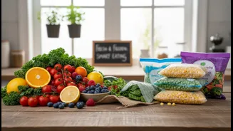 Fresh Produce Can Be Prioritised While Frozen Food Covers The Gaps