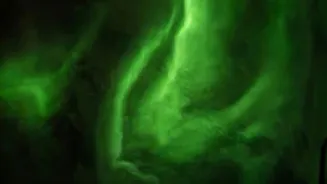 NASA astronaut Don Pettit shares fisheye photo of Earth's auroras