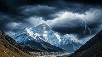 Himalayan Belt Gets Torrential Showers Ahead Of Monsoon Schedule