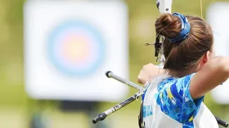 How Yoga And Archery Differ In Visualisation Before Taking A Shot